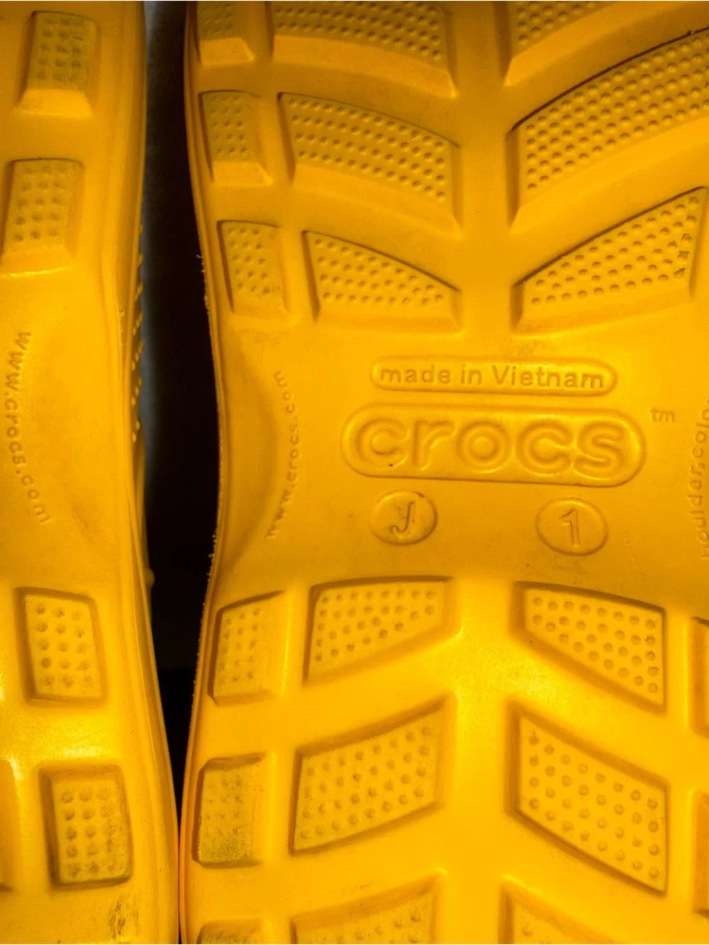 CROCS Kids'‎ Yellow Classic Rain Boot with Handle